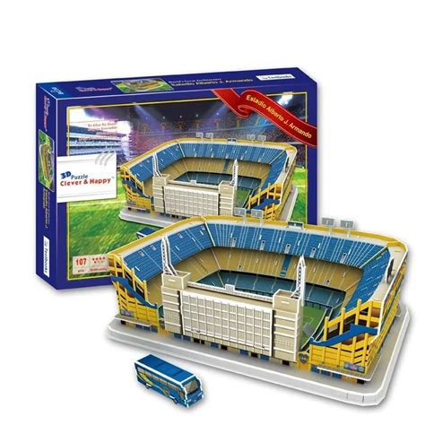 3D Puzzle Stadium Model Estadio Alberto J. Armando Boca Juniors ...