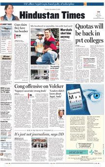 Hindustan Times ePaper - English Online Newspaper, India