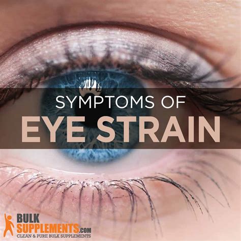 Eye Strain: Symptoms, Causes & Treatment