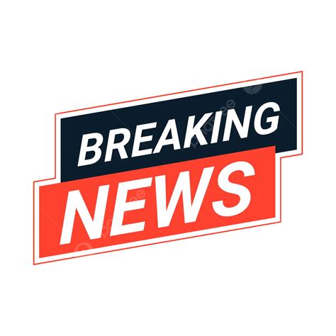 Breaking News Template PNG Cutout | PNG All