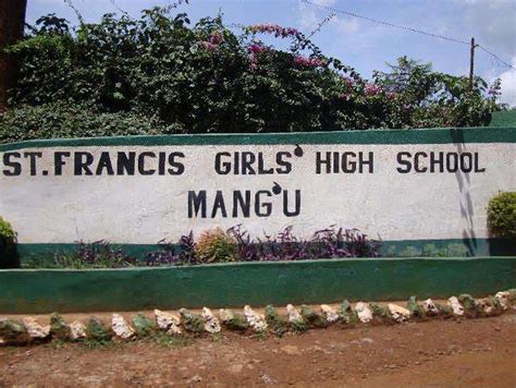 St Francis Girls High School (Mang’u); KCSE Results, KNEC Code ...