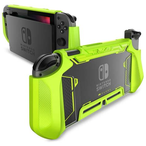 Dockable Case for Nintendo Switch - Mumba TPU Grip Protective Cover Case Compatible with ...