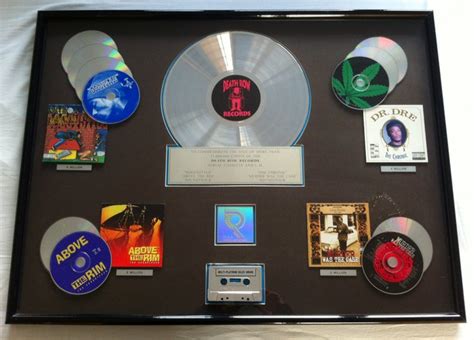 Death Row Records 11x Platinum Award - Catawiki