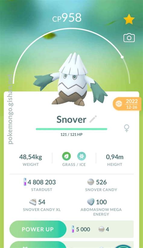 Snover - Pokemon Go