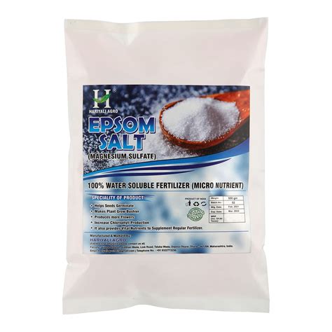 Hariyali Agro Epsom Salt(Magnesium Sulfate) for plants : Amazon.in ...