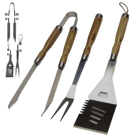 BBQ Grill Tool Kits - Set of 3 at Penn State Industries