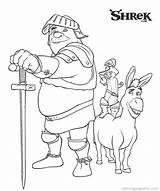 Shrek Printable Coloring Pages  Home sketch template