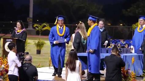 Kaiser High School Graduation 2014 ~ Awarding Diplomas 5-23-14 - YouTube