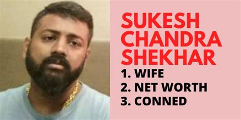 Sukesh Chandrasekhar Biography, Wiki, Age, Wife, Net Worth