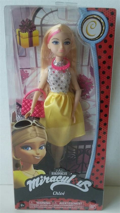 Miraculous Ladybug Fashion Chloe 11" Doll Bandai Nickelodeon *New In ...