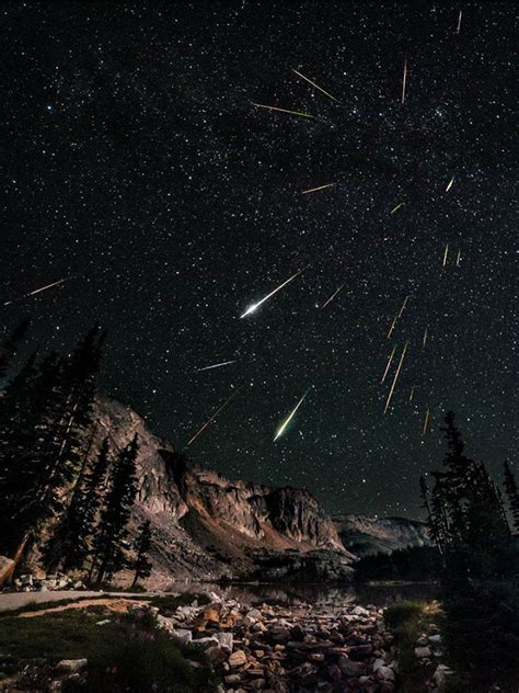 THE PERSEIDS METEOR SHOWER | Meteor shower, Earth from space, Earth photos