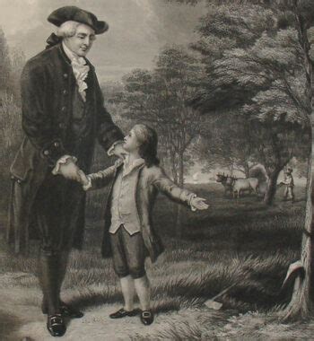 Portrait, George Washington, Cherry Tree, Antique Print, 1867 (Sold) – George Glazer Gallery ...