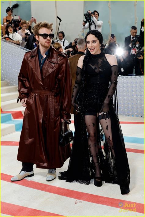 Full Sized Photo of billie eilish goes sheer for met gala with brother finneas 11 | Billie ...