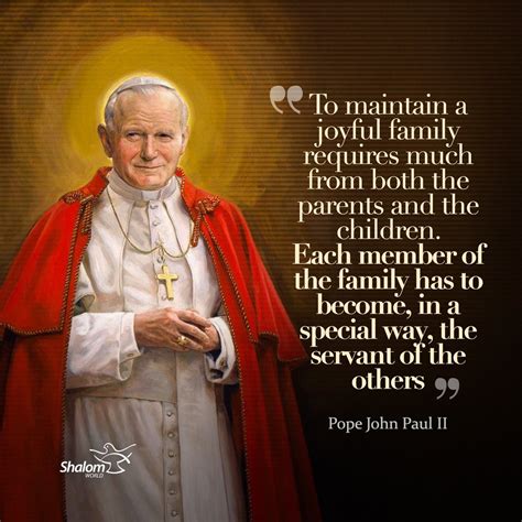 Pope John Paul Ii Quotes On Family