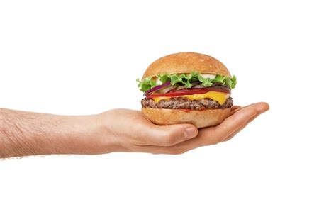 Hand Holding Burger Images - Free Download on Freepik