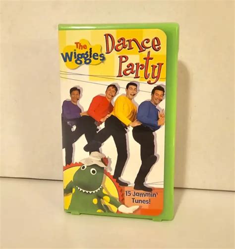 THE WIGGLES DANCE Party VHS Video Tape 15 Jammin' Tunes! & Dorothy Dinosaur £10.22 - PicClick UK