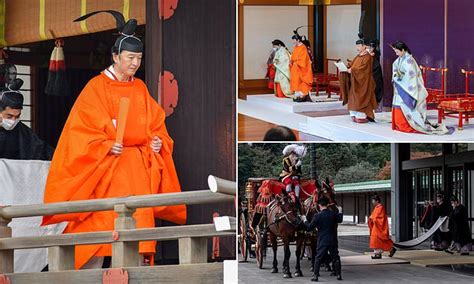 Crown Prince Fumihito is sworn in as first in line to the Chrysanthemum ...