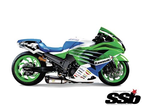 2012 ZX14 with cool retro paint job | Super bikes, Kawasaki bikes, Custom motorcycles