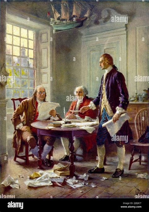 American declaration of independance hi-res stock photography and ...