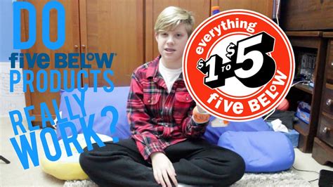 DO FIVE BELOW PRODUCTS WORK?! | SeanViews - YouTube