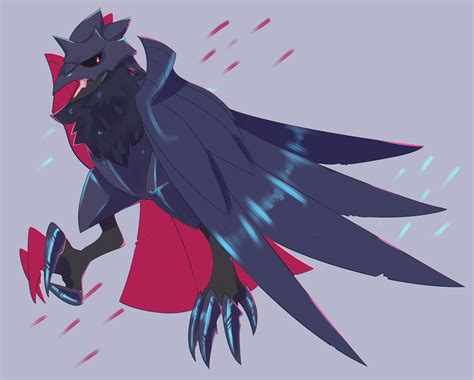 Corviknight by MetallicSeraph on DeviantArt