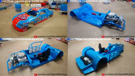 My 1987 Richard Petty Pontiac NASCAR build so far by AMT at 1/25 scale : r/Pontiac