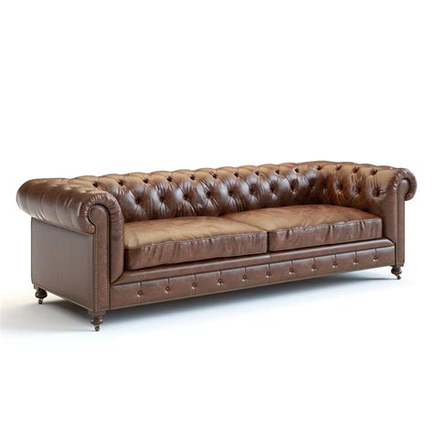 Restoration Hardware 98 Kensington Leather Sofa Review | www.resnooze.com