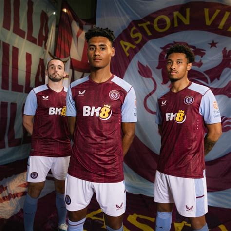 Aston Villa Launch 15/16 kits by Macron - SoccerBible