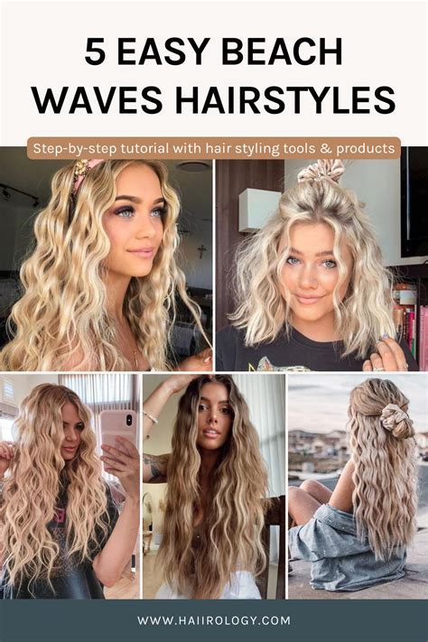 Beach waves hairstyle – Artofit