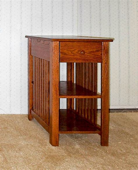 Mission Style End Table - De Vries Woodcrafters