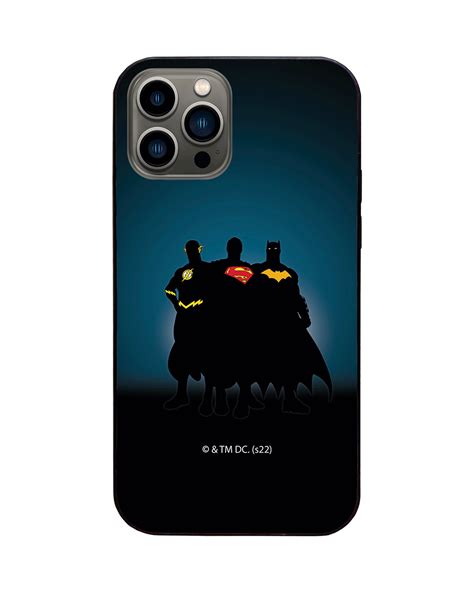 Buy DC Trio LED Cover for iPhone 13 Pro Online in India at Bewakoof