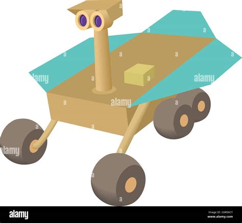 Mars exploration rover icon, cartoon style Stock Vector Image & Art - Alamy