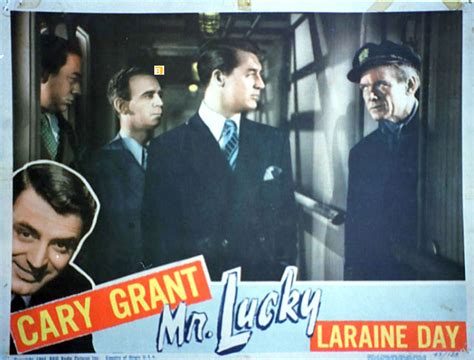 "MR LUCKY" MOVIE POSTER - "MR. LUCKY" MOVIE POSTER