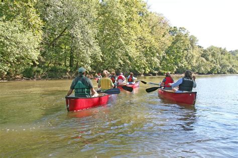 Group canoeing on the Mohican - Mohican Wildlife Weekend 2014 ...