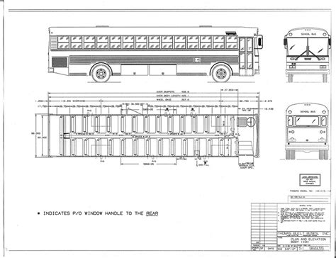 Bus Lengths and Seat Numbers - School Bus Conversion Resources