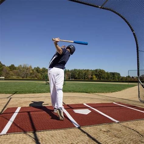 ProMounds Baseball Batting Mats | Baseball Turf Mats | Green Turf Baseball Mat - OnlineSports.com