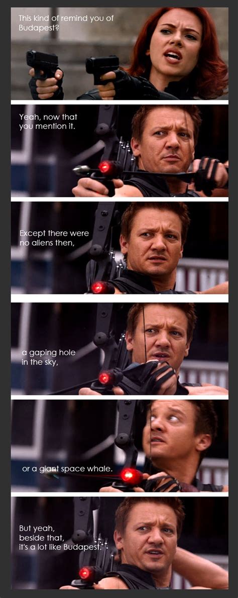 The Avengers, Hawkeye & Black Widow - Does anyone else really want to know what happened in ...