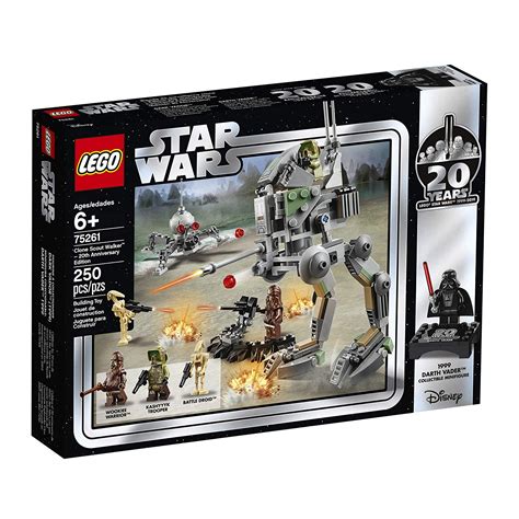 LEGO Star Wars Clone Scout Walker – 20th Anniversary Edition 75261 Bui – ANZ BUZZ