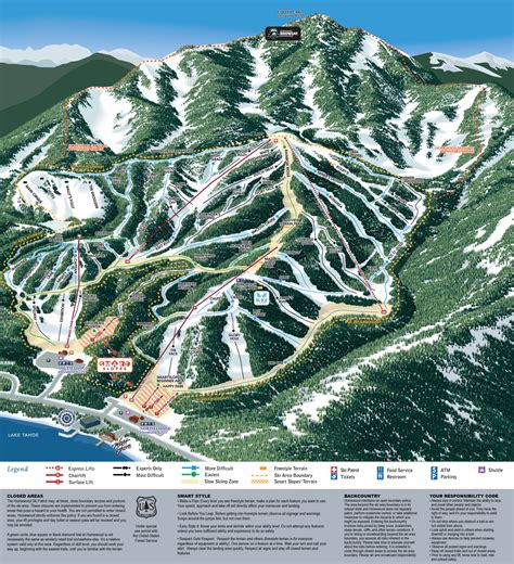 Trail Maps | Homewood Mountain Resort | Skihomewood.com