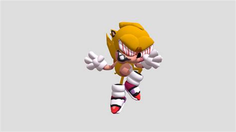 FNF Fleetway Sonic 4.0 - Download Free 3D model by Luther ...