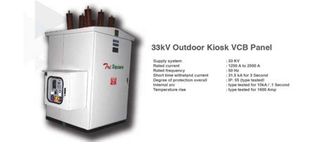 33kV Outdoor Kiosk VCB Panel – Delhi Electric