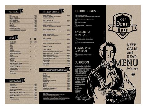 Menu at The Iron Duke Pub, Aveiro