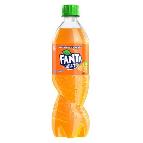 Buy Fanta Juicy+ Soft Drink - With Natural Orange Juice Online at Best ...