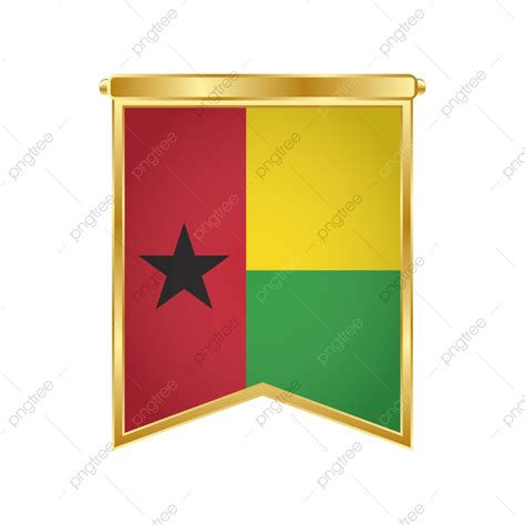 Guinea Flag Vector Art PNG, Guinea Bissau Flag Vector Design Png, Guinea Bissau, Guinea, Bissau ...