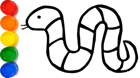 How to draw a snake Step by Step With Easy way | Snake drawing, Easy ...