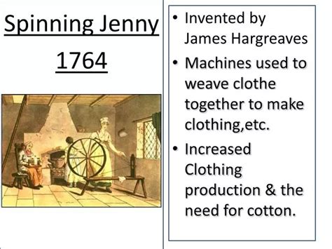 PPT - Spinning Jenny 1764 PowerPoint Presentation, free download - ID:1561357