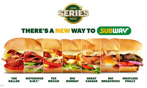 Subway's Menu: Where Freshness Meets Flavor - Canadian Menus