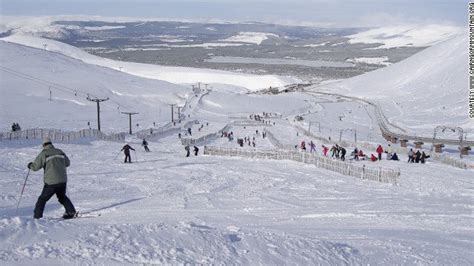 Alpine skiing Cairngorm Mountain Aviemore Highlands and Islands United ...