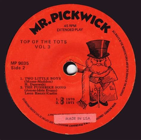 Australia Tots EP3 - TOP OF THE POPS LPs