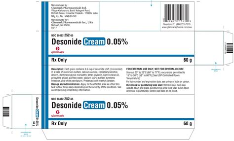 Desonide Cream - FDA prescribing information, side effects and uses